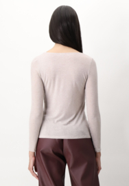 Oroblu Perfect Line Cashmere T-shirt long sleeve art. 67055 - beige