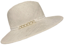Weba Hats dameshoed Ramie art. 1024 - offwhite
