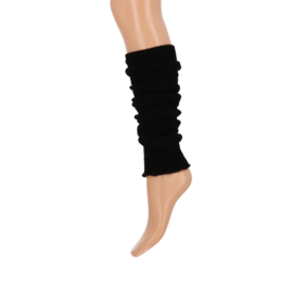 Teckel beenwarmers rib art. 13176 - zwart
