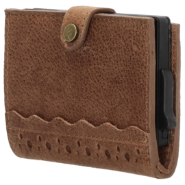 Micmacbags pasjeshouder/safety wallet Marrakech art. 20670 - cognac/bruin