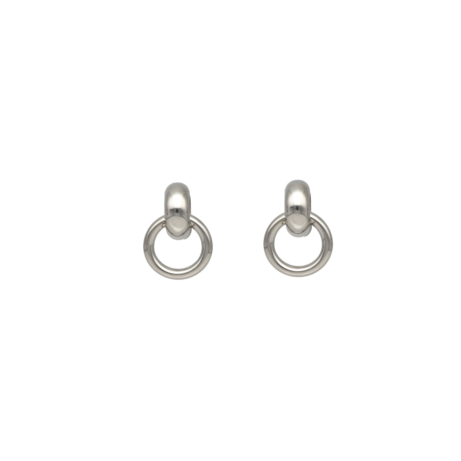 Camps & Camps oorstekers Single Hoop art. 2S103_L - zilver