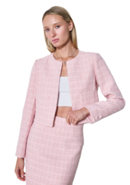 Nana korte damesblazer Love art. 8011-2 - roze