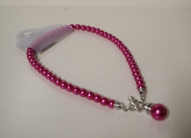 Parelketting Kapitel - fuchsia