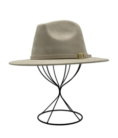 Dameshoed Fedora suèdine art. CX412-4 - kit