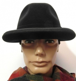 Mayser herenhoed Howard art. 1293401 - zwart