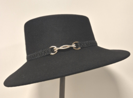 Weba Hats dameshoed Wol art. 4500 - zwart
