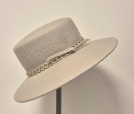 Weba Hats dameshoed Wol art. 1209 - kit/lichtbeige