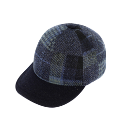 Fiebig herencap met oorkleppen art. 424015 - blauw