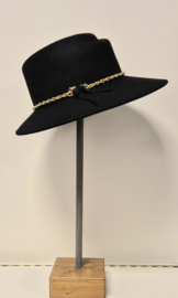 Weba Hats dameshoed Wol art. 1208 - zwart