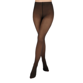 Marianne 50 denier panty met 20 denier optiek art. 501 - zwart (transparant look)