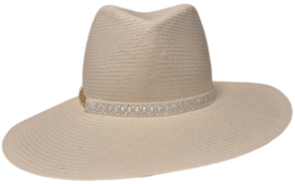 Weba Hats dameshoed Panama art. 1024 - offwhite