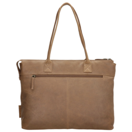 Micmacbags laptop-/werktas Marrakech art. 20674 - taupe