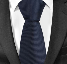 Heren stropdas art. 9061 - donkerblauw