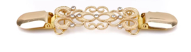 Vestclip/vestsluiting art. 9383 - goudkleur