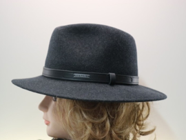 Stetson Powell Traveller hoed art. 2598123 - antraciet gemêleerd