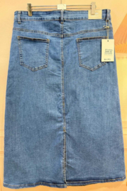 Rok stretchdenim Voggo art. 1075 - middenblauw