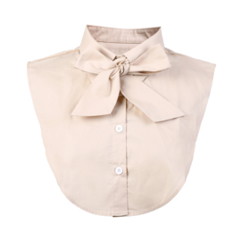 Los kraagje met strik art. 8265 - beige
