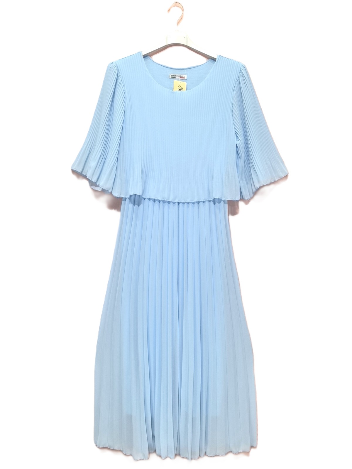 NS jurk Elegance uni art. 2524 - lichtblauw