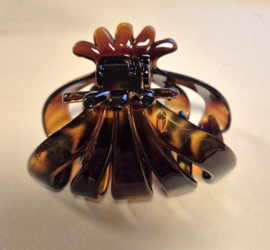 Dam'selle haarklem uni art. 21 640 - bruin
