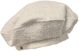 Damesbaret Bouclé Small art. 3820 - offwhite