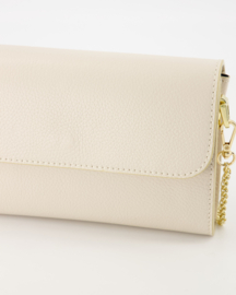 Gelegenheidstasje/clutch art. Valencia - ecru/beige