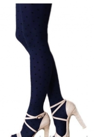 Bonnie Doon Polka Dots Tights art. 451954 - navy