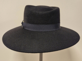 Weba Hats dameshoed Wol art. 1208 - zwart