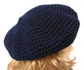 Damesbaret Eva 15 - donkerblauw/124