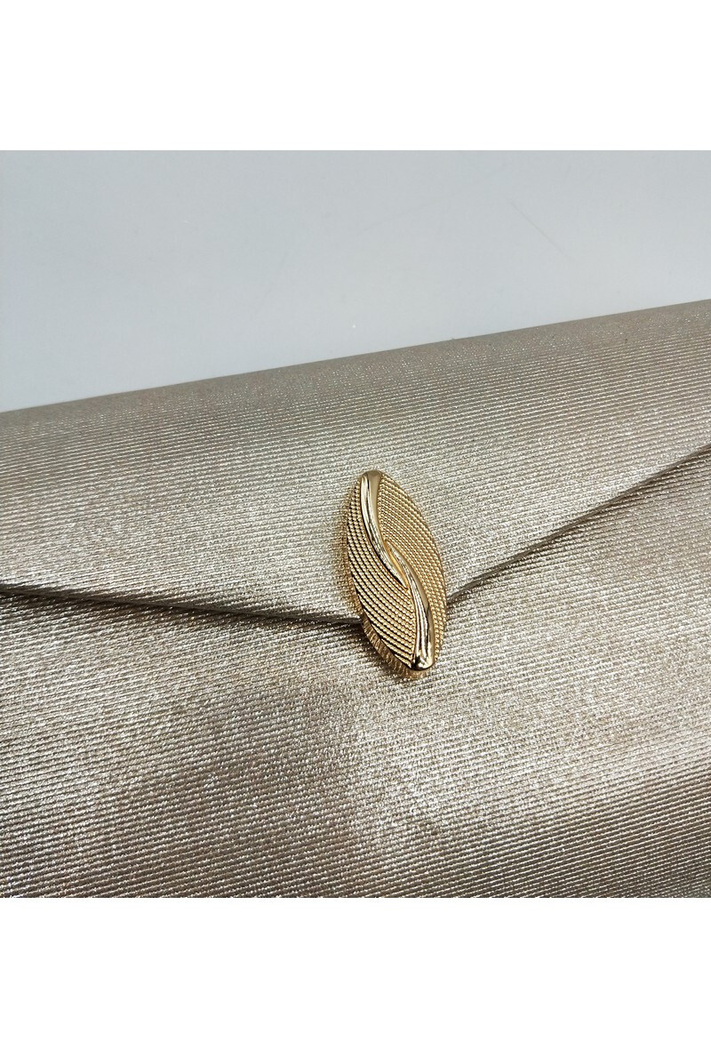 Gelegenheidstasje/clutch art. 756 - champagne/rosé