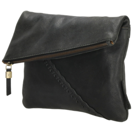 MicMacbags schoudertas Marrakech art. 20673 - zwart