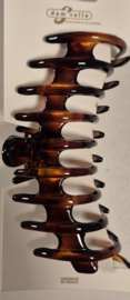 Dam'selle haarklem uni art. 21 769 - bruin