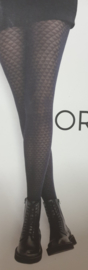 Oroblu ecO Fashion Geometric fantasiepanty - zwart