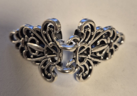 Vestclip/vestsluiting art. 2903 - zilverkleur