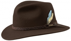 Stetson VitaFelt herenhoed Newark art. 2528001 - bruin