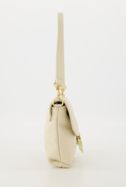 Hand- en schoudertas/clutch Hilary art. D37 - ecru/beige