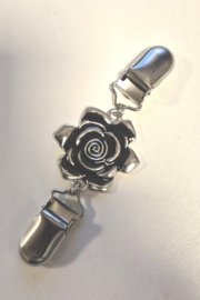 Vestclip/vestsluiting art. 1302 - zilverkleur