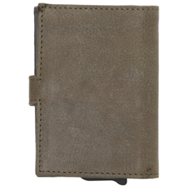 Micmacbags pasjeshouder/safety wallet Marrakech art. 20670 - olijfgroen