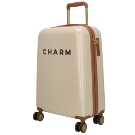 Charm London Travel Trolley art. 22054 maat S - beige