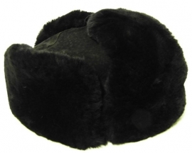 Hatland bontmuts/hoed art. 9528 - zwart