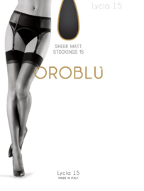 Oroblu stocking / jarretelkous Lycia 15 art. VOBC01004 -  zwart