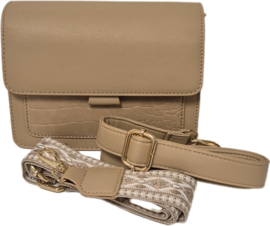 Schoudertas art. BG882 - beige