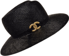 Weba Hats dameshoed Ramie art. 1193 - zwart