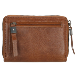 Micmacbags portemonnee Porto art. 18066 - bruin/cognac