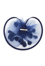 Fascinator/haargarnering art. AC-306-7 - blauw