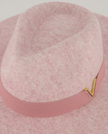 Dameshoed Venus art. 2449 - roze gemêleerd