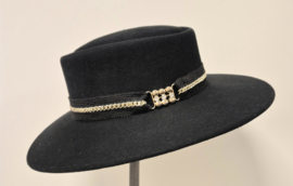 Weba Hats dameshoed wolvilt art. 9892 - zwart