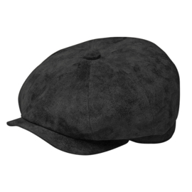 Fiebig lederen herenpet Pigskin art. 40380 - zwart