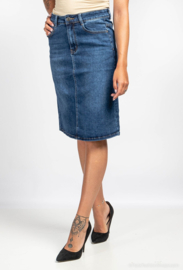 Marc stretchdenim rok art. 8744 - blauw