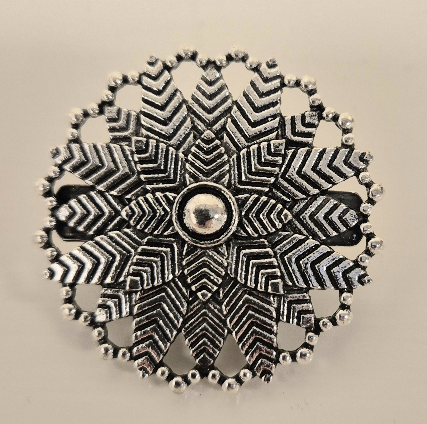 Vestclip/vestsluiting art. 9994 - zilverkleur