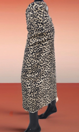 Mozz stretchrok Leopard art. X013 - beige/zwart